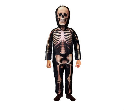 DISFRAZ ESQUELETO NI�O CAND TALLE 1 x 1